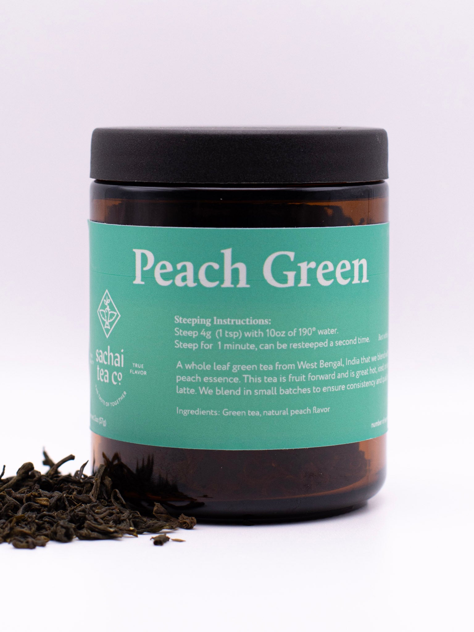 Peach Green Tea 2oz (Case of 8)